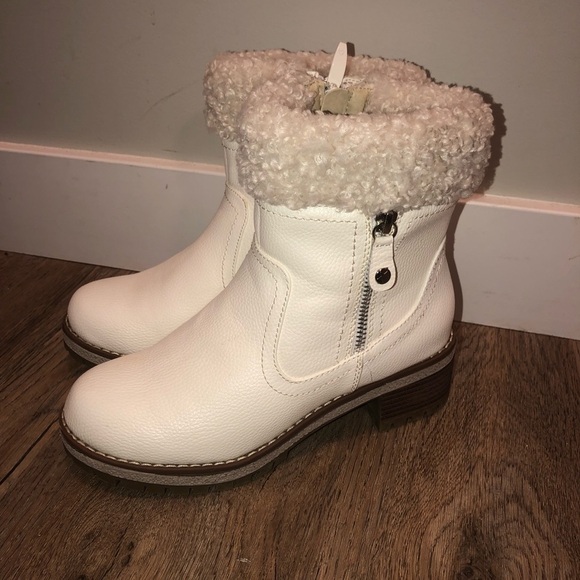 NEW Patricia by SpringStep Sincere Thick heel Lace UpAnkle Boots Sz 36 - Picture 3 of 7